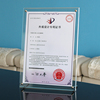 双面亚克力A4水晶证书框有机玻璃相框摆台挂墙奖状专利证框展示墙
