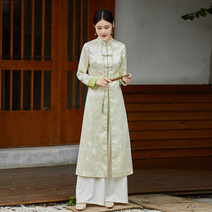 唐装中国风女装古装盘扣上衣，旗袍禅意新中式茶服禅服改良汉服