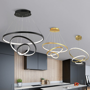 雷士照明led吊线吊灯北欧现代简约家用客厅餐厅创意个性餐吊灯
