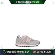 香港直邮潮奢newbalance女童，574仿皮运动鞋童鞋