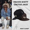 倒钩TravisScott潮牌联名板帽嘻哈帽平沿帽cactusjack仙人掌帽子
