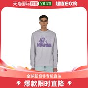 香港直邮潮奢 1017 ALYX 9SM 男士印花长袖紫色T恤