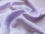 微透亲肤淡紫色暗纹古风花朵提花，天丝麻亚麻面料旗袍衬衣裙布料