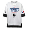 法国队服男女世界杯格列兹曼球迷，服休闲运动定制t恤衫半袖假两件