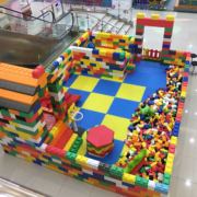 游乐场设备超大块EVA拼插玩具城堡i大型室内儿童积木乐园组合