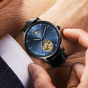 皮带手表男表潮流亚马逊2021士全自动机械表瑞士手表时尚