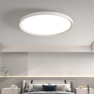 圆led现代简约卧室灯极简创意三防过道阳台，厨房卫生间书房吸顶灯