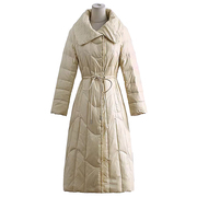 冬季女装韩版时尚棉衣外套加厚保暖收腰显瘦中长款棉袄大衣