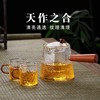 茶壶高端造型侧把玻璃加厚泡，茶壶内胆过滤花瓣煮茶壶耐热花草茶具