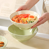川岛屋奶油风面碗家用2023高级感拉面碗陶瓷大碗汤碗吃泡面碗