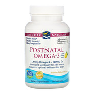 美国挪威小鱼孕妇产后哺乳期专用DHA鱼油Nordic postnatal omega