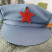 红军五星帽儿童帽大人，帽子八路军解放帽五角星，帽子八角帽红星