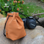 相机收纳包单反镜头袋适用佳能5D尼康D850微单索尼A9A7富士便携软包摄影包内胆保护套
