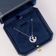 小王子联名款S925纯银项链女轻奢小众设计感锁骨链送女友生日礼物