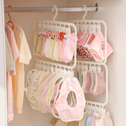 婴儿专用衣服晾衣架新生宝宝儿童衣架无痕防滑不鼓包中童通用衣架