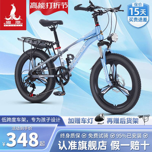 上海凤凰儿童自行车男孩青少年中大童女孩山地，变速小学生20寸单车