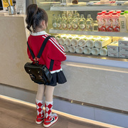 66的公主小屋女童日系双肩背包儿童书包学院风洋气韩版包包百搭潮