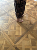 欧橡4.0木皮木凡尔赛艺术拼花多层实木复合地板15mm家用环保地暖
