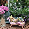花园-花园装饰摆件 树脂青蛙 庭院露台园艺杂货桌面装饰
