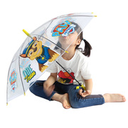 卡通儿童透明雨伞可爱动物，伞卡通动漫广告，晴雨伞创意儿童雨伞