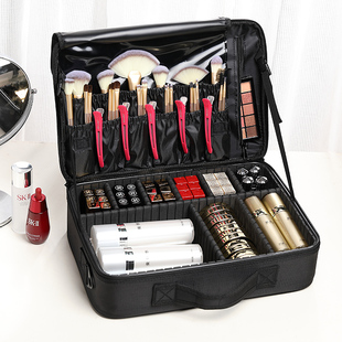 化妆包女大容量多功能便携ins风超火，旅行箱专业化妆师跟妆包