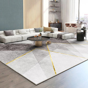 现代简约沙发地毯客厅茶几，毯羊绒手感，家用轻奢高端地垫卧室床边毯