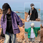 童装男童秋装外套，2023韩版男宝宝运动宽松外套，儿童休闲上衣潮