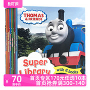 原版进口英文书小火车托马斯卡板书套装Thomas& Friends (board Book)儿童2-4-6-8岁图画书漫画卡通故事小火车早教启蒙绘本故事