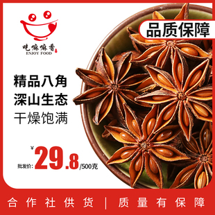 无硫广西八角大料桂皮花椒，大茴香料调料大全250克大红八角