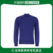 香港直邮PT 男士Electric 蓝色羊毛毛衣