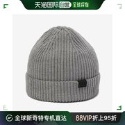 韩国直邮FILA 织造商标 短毛线帽子 (FS3KNE6302X_LGY)