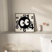 厂现代简约风挂钟时钟客厅北欧铁艺钟表金属客厅餐厅单环钟表创销