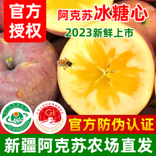 子枫正宗新疆阿克苏冰糖心苹果孕妇水果新鲜10斤特级大果产地直发