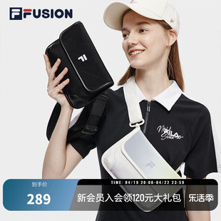 filafusion斐乐潮牌情侣，款挎包女包，时尚宝宝单肩包运动男包小包