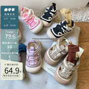 韩版儿童运动鞋2024夏季女童网鞋透气网面男童鞋子软底宝宝童鞋潮