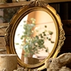 jk慕空间美式复古雕花镜子，挂墙面装饰相框组合创意客厅玄关装饰