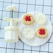 202350g福喜临门月饼，模广式冰皮月饼糕点模具，家用手压式磨具