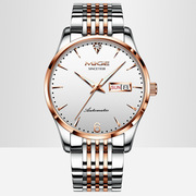 钢带表表品牌防水瑞士男士，手表机械全自动商务日历夜光国产腕表
