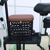 电动车儿童座椅电动电摩前置宝宝板凳带车筐小牛凳子可放物品