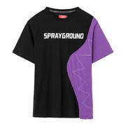 特卖sprayground2022夏季个性时尚，创意男女情侣装短袖，t恤w072
