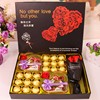 德芙巧克力礼盒装送男女朋友闺蜜儿童，老婆生日情人节创意礼物花束