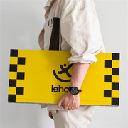 平衡车比赛出发板滑步车专业赛道坡道训练板便携可折叠口袋起步板