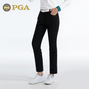 美国pga高尔夫裤子，女士春夏长裤运动弹力面料，修身显瘦女装套装