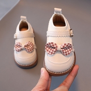 女宝宝鞋子秋季女童单鞋0-1-3岁2婴儿软底学步鞋公主鞋一岁宝宝鞋