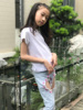 男女童装T恤双面丝光棉高端欧美日本环保标准白色新疆长绒棉全棉