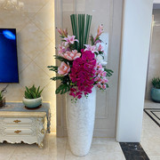 定制大花瓶落地客厅，摆件仿真花艺套装欧式现代客厅家居酒店装饰品