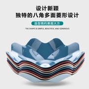 干果盘分格带盖时尚北欧精致办公室，塑料接待果盘