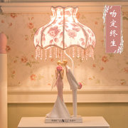 新婚结婚礼物红色台灯陪嫁婚房长明灯创意一对浪漫温馨卧室床头灯