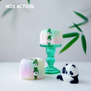 NOX ACTION 迷你熊猫毛毛系列香薰 小众熊猫蜡烛生日送礼礼物礼盒