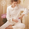 RoseTree公主睡衣女款秋冬季加绒加厚可爱法兰绒珊瑚绒家居服套装